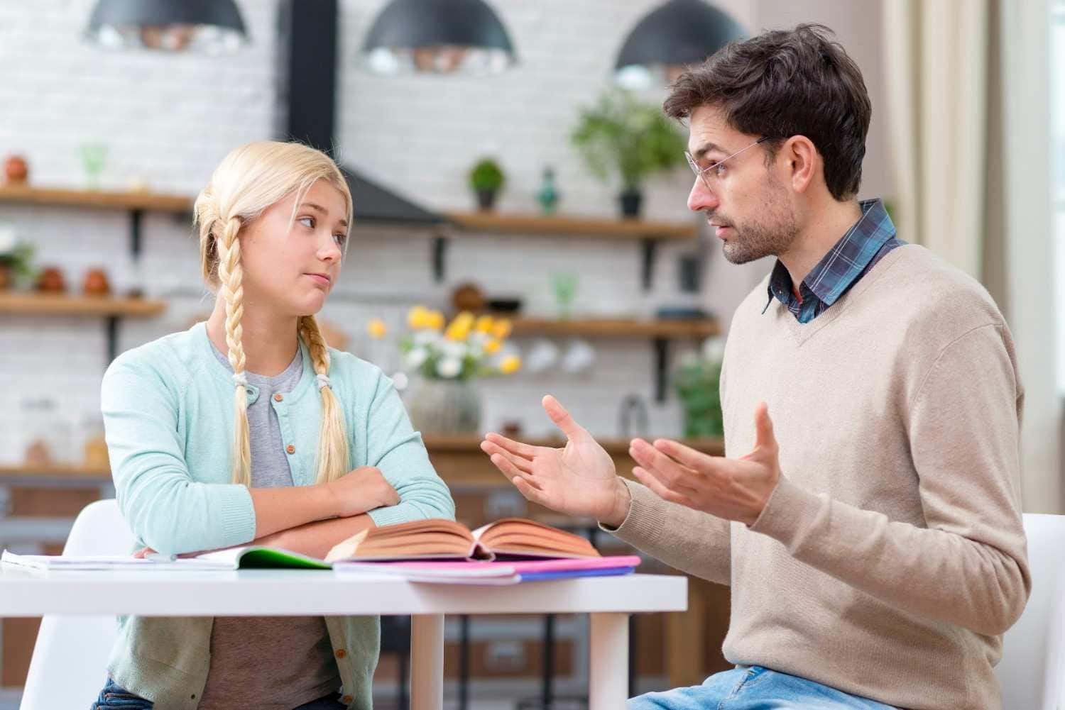 speech therapy session with adult